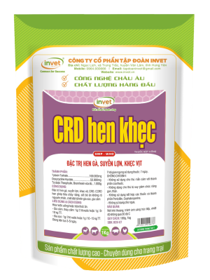 CRD HEN KHẸC ĐẶC TRỊ HEN GÀ, SUYỄN LỢN, KHẸC VỊT