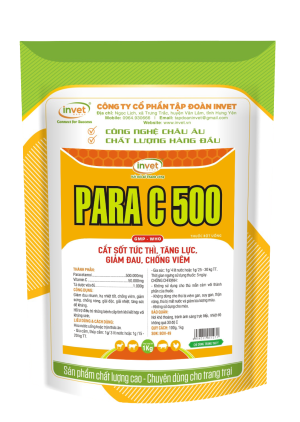 PARA C 500 CẮT SỐT TỨC THÌ, TĂNG LỰC, GIẢM ĐAU, CHỐNG VIÊM