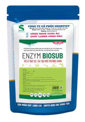 ENZYM BIOSUB XỬ LÝ ĐÁY AO, TÁI TẠO MÔI TRƯỜNG XANH